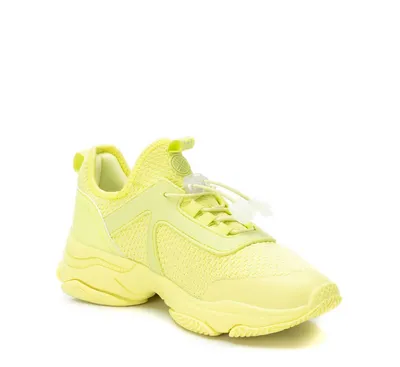 Women's Sneakers By Xti, Yellow