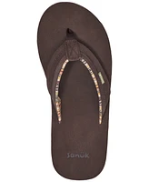 Sanuk Men's Ziggy Suede Flip-Flops