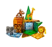Magna-tilesa Magna-tiles Safari Animals 25-Piece Magnetic Construction Set, Ages 3+