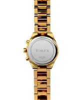 Timex Women's Quartz Analog Premium Dress Alloy Gold-Tone Watch 38mm - Gold