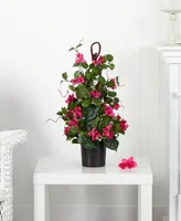 Nearly Natural 24" Bougainvillea Artificial Climbing Plant