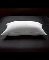 Ella Jayne White Down Firm Pillow, with MicronOne Technology, Dust Mite, Bedbug, and Allergen-Free Shell