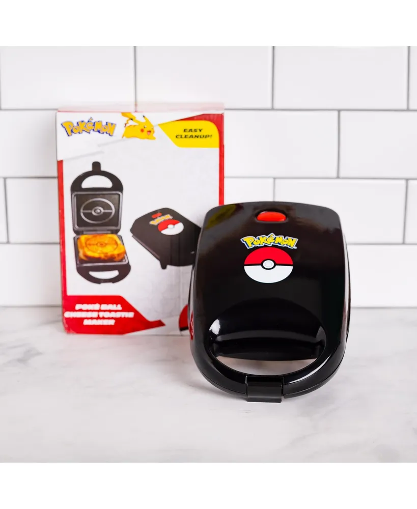 Uncanny Brands Pokemon Pikachu Waffle Maker - Make Bounty Pokeball Waffles  - Kitchen Appliance