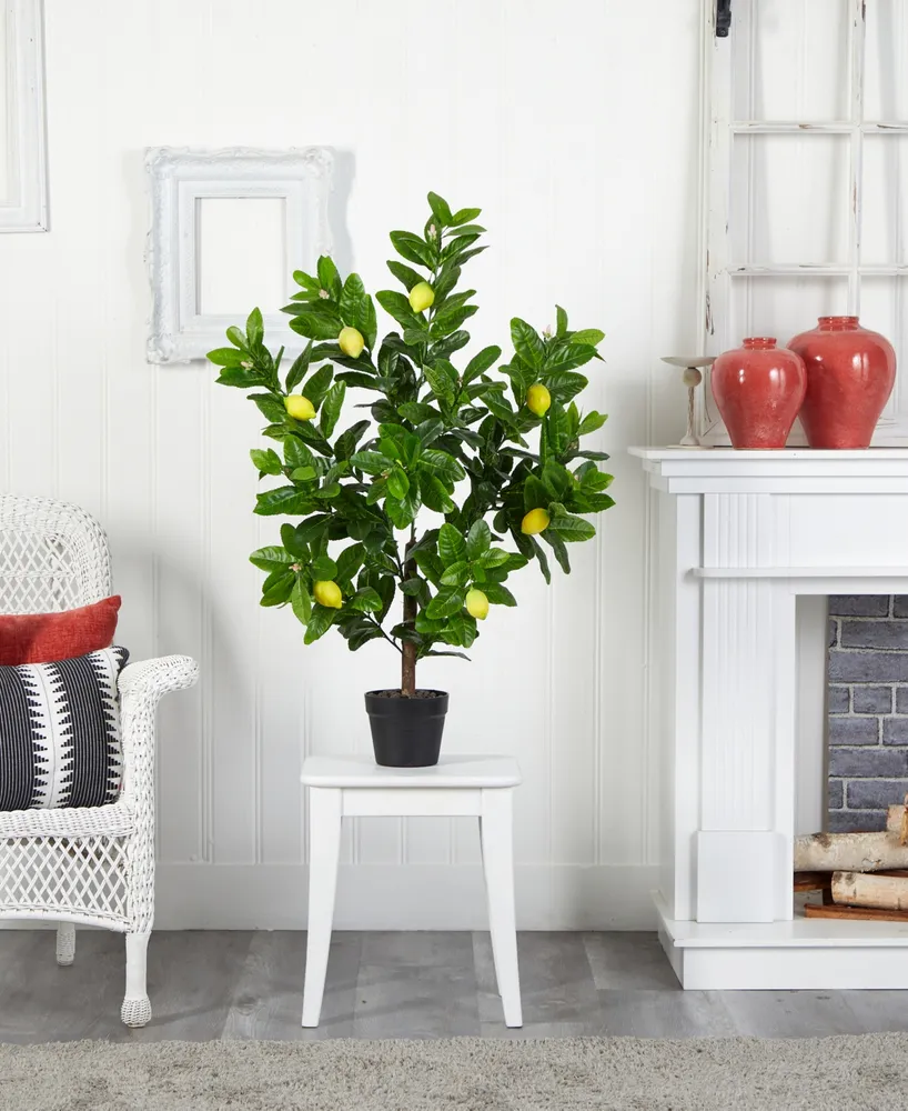 Nearly Natural 3' Lemon Artificial Tree