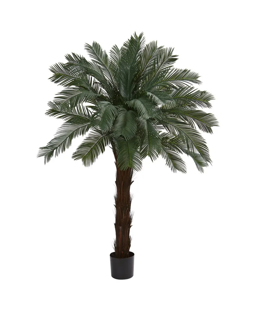 Nearly Natural 6' Cycas Uv-Resistant Indoor/Outdoor Artificial Tree