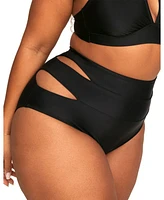 Adore Me Plus Demi Swimwear Bikini Bottom