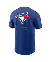 Men's Nike Royal Toronto Blue Jays Over the Shoulder T-shirt
