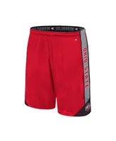 Men's Colosseum Scarlet Ohio State Buckeyes Haller Shorts