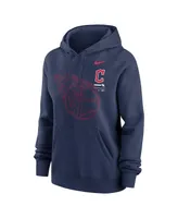 Women's Nike Navy Cleveland Guardians Big Game Pullover Hoodie