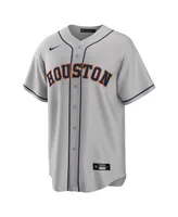 Men's Nike Yordan Alvarez Gray Houston Astros Road Replica Player Jersey