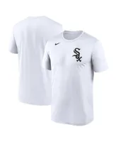 Men's Nike White Chicago Sox New Legend Wordmark T-shirt