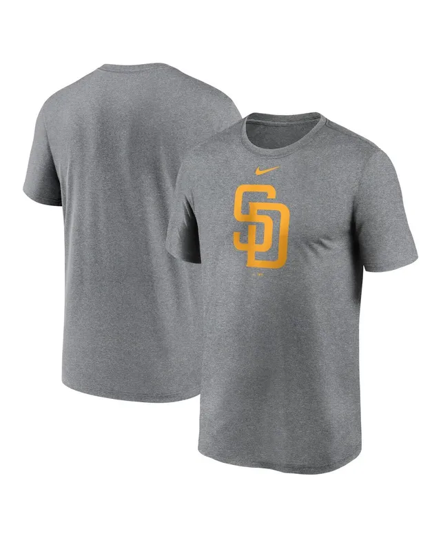 Men's Fanatics Branded Heather Charcoal San Francisco 49ers Primary Logo T- Shirt