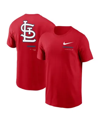 Men's Nike Red St. Louis Cardinals Over the Shoulder T-shirt