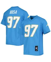 Big Boys and Girls Joey Bosa Powder Blue Los Angeles Chargers Replica Player Jersey