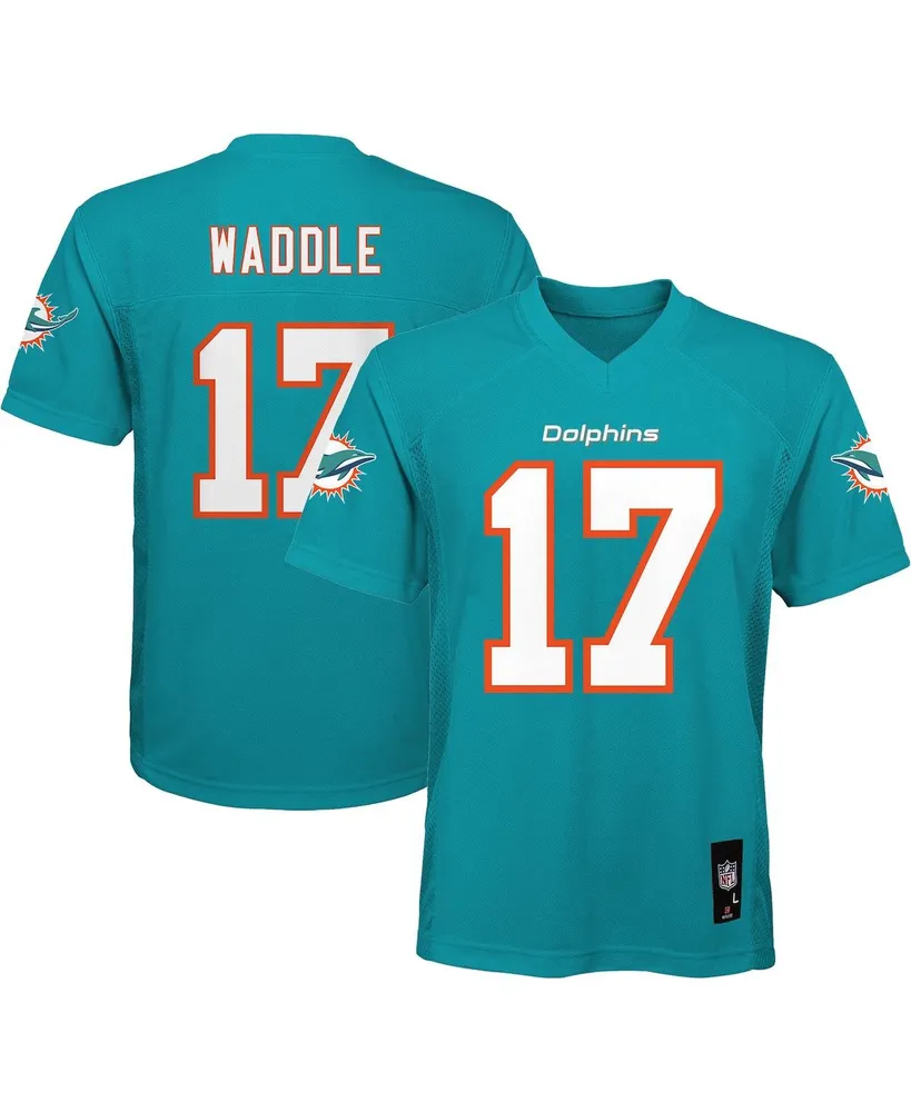 Youth Nike Jaylen Waddle Aqua Miami Dolphins 2021 NFL Draft First Round  Pick Game Jersey