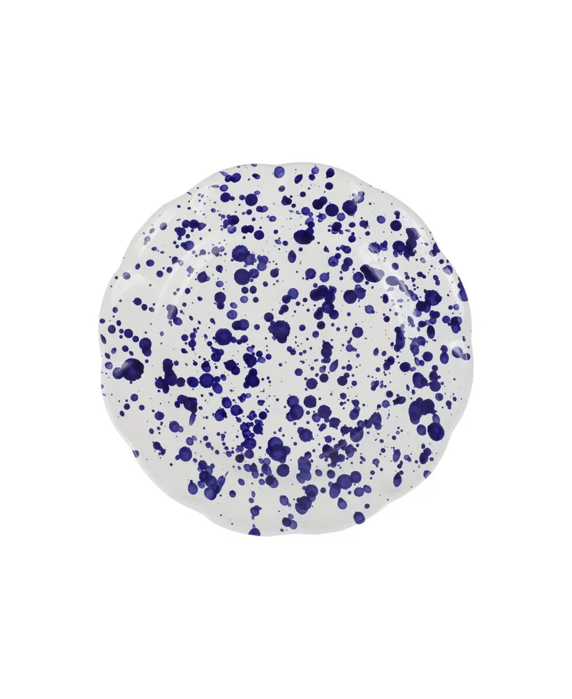 Vietri Amalfitana Splatter Salad Plate 8"