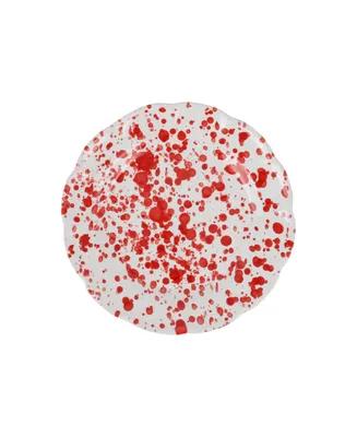 Vietri Amalfitana Splatter Salad Plate 8"