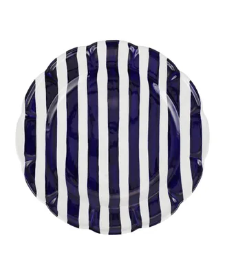 Vietri Amalfitana Stripe Round Platter 14"