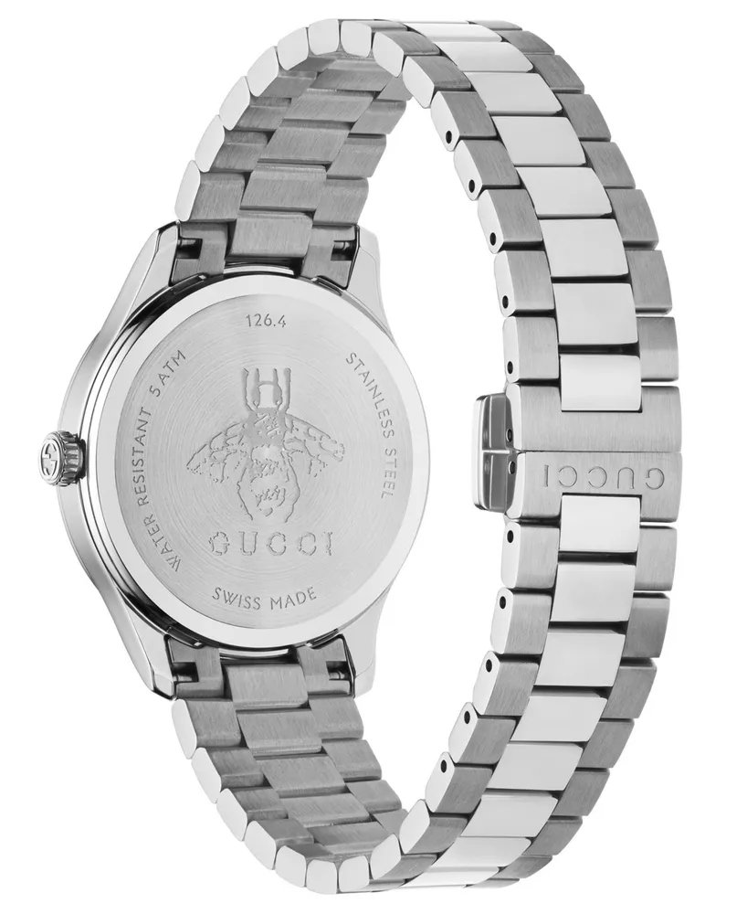 Gucci Women's Swiss G-Timeless Multibee Stainless Steel Bracelet Watch 32mm