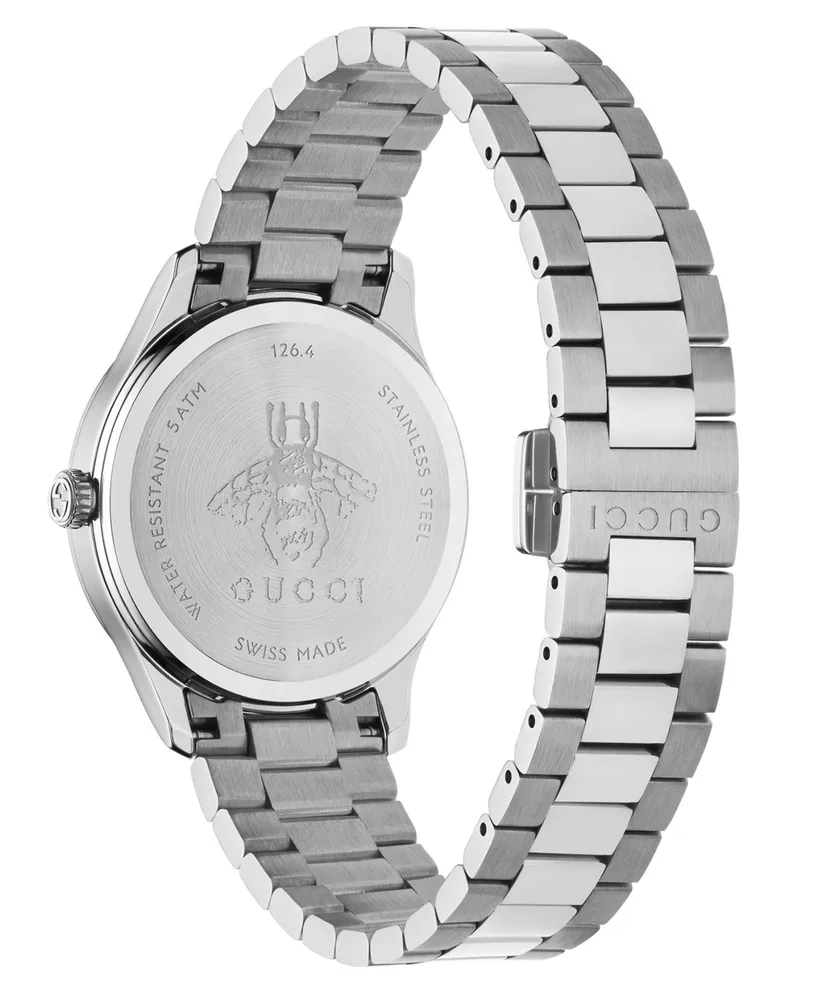 Gucci Women's Swiss G-Timeless Multibee Stainless Steel Bracelet Watch 32mm