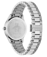 Gucci Women's Swiss G-Timeless Multibee Stainless Steel Bracelet Watch 32mm