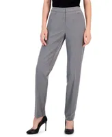 I.n.c. International Concepts Women's Mid-Rise L-Pocket Straight-Leg Pants, Regular, Long & Short Lengths, Created for Macy's