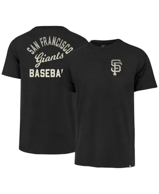 Men's '47 Brand Black San Francisco Giants Turn Back Franklin T-shirt
