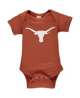 Infant Boys and Girls Orange Texas Longhorns Big Logo Bodysuit