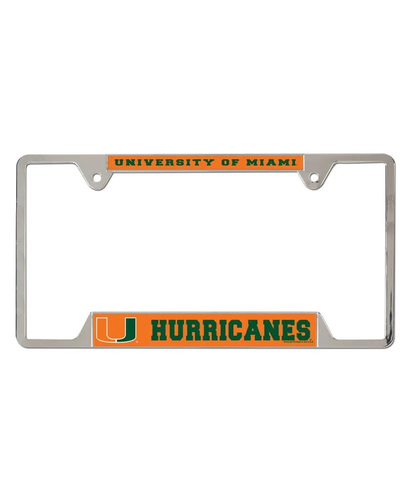 Wincraft Miami Hurricanes License Plate Frame