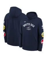 Big Boys and Girls Nike Navy Chicago White Sox Rewind Lefty Pullover Hoodie