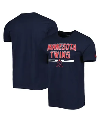 Men's New Era Navy Minnesota Twins Batting Practice T-shirt