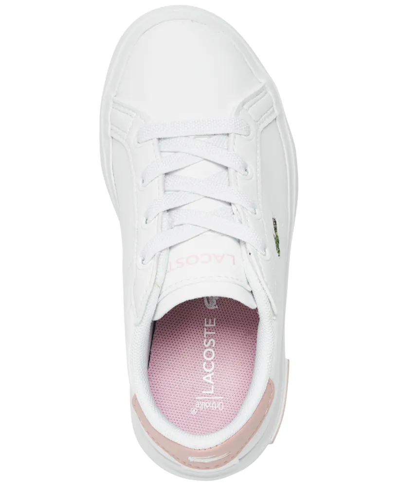 Lacoste Toddler Girls Powercourt Casual Sneakers from Finish Line