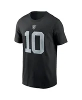 Men's Nike Jimmy Garoppolo Black Las Vegas Raiders Player Name and Number T-shirt