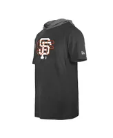 Men's New Era Black San Francisco Giants Team Hoodie T-shirt