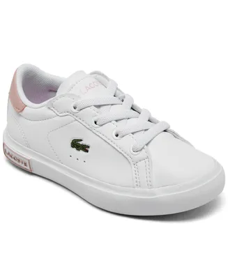 Lacoste Toddler Girls Powercourt Casual Sneakers from Finish Line