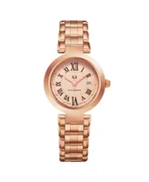 Alexander Women's Niki Rose-Gold Stainless Steel , Rose-Gold Dial , 32mm Round Watch