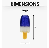 JoJo Modern Pets Unique Popsicle Freeze Dog Toy – 100% Recyclable Rubber Chew Toy for Soothing and Engaging Playtime