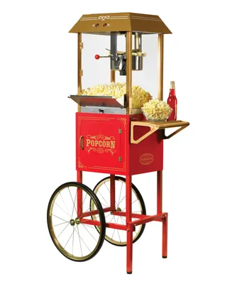 Nostalgia Vintage-Like 10 ounce 59" Commercial Popcorn Cart