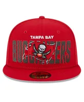 Men's New Era Red Tampa Bay Buccaneers 2023 Nfl Draft 59FIFTY Fitted Hat