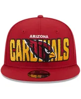 Men's New Era Cardinal Arizona Cardinals 2023 Nfl Draft 9FIFTY Snapback Adjustable Hat