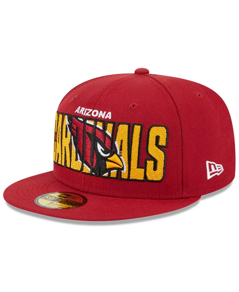 Men's New Era Cardinal Arizona Cardinals 2023 Nfl Draft 59FIFTY Fitted Hat