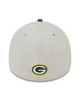 Men's New Era Stone, Green Bay Packers 2023 Nfl Draft 39THIRTY Flex Hat