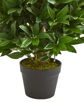 36" Bay Leaf Artificial Topiary Tree