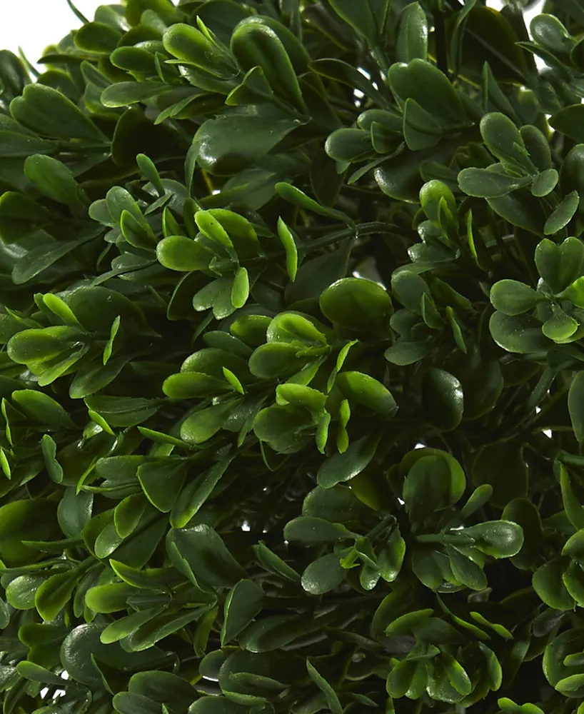 Nearly Natural Boxwood Topiary Artificial Plant, Indoor and Outdoor