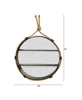 Round Wall Shelf, 15"