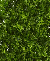 Nearly Natural 20" x 20" Lush Mediterranean Artificial Fern Wall Panel Uv Resistant
