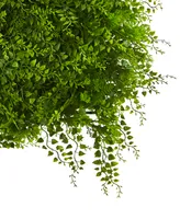 Nearly Natural 20" x 20" Lush Mediterranean Artificial Fern Wall Panel Uv Resistant