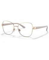 Ralph Lauren Women's Irregular Eyeglasses, RL5114 52 - Shiny Rose Gold