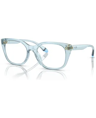 A|X Armani Exchange Women's Pillow Eyeglasses, AX3099U 53
