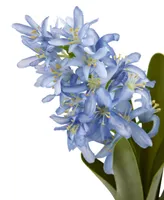 Nearly Natural 13-In. Hyacinth Artificial Flower, Set of 4